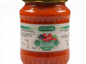 Ajvar Doux Domovina – Poivrons Grillés & Aubergines 680g