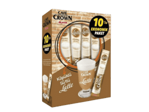 Ülker Cafe Crown Latte – Café Latte Instantané (10 Sachets)