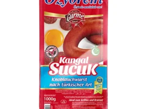 Özyörem Kangal Sucuk 1 kg – Charcuterie Turque Halal à l’Ail